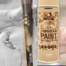 Спрей-краска матовая камуфляжная Recoil Песок