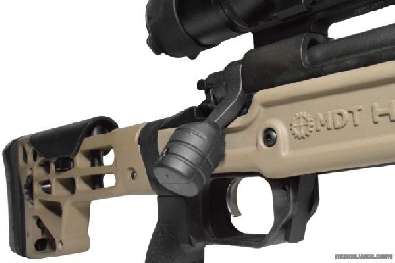 Тактическая рукоять затвора KRG Bolt Knob Lift - Remington 700 Black