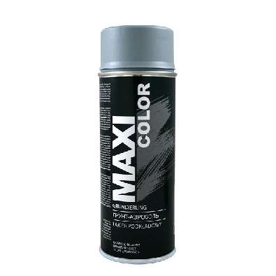 Грунт-аэрозоль серый Maxi Color (400 мл)